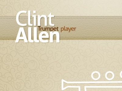 Clint Allen Music begining music player start