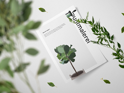 illustration mockup plant illustration illustrator mockup plant