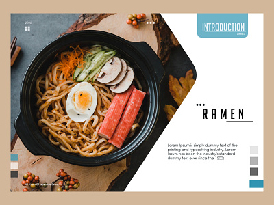 Layout Food "Japanese Beauties" art branding design food graphic design japan layout photoshop ramen ui