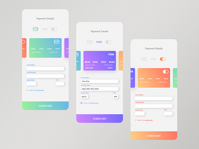 DailyUi 002 | Creditcard Checkout checkout checkout app checkout form checkout page creditcard creditcardcheckout payment ui uidesign uiux uxdesign uxdesigner