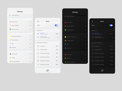 DailyUi 007 @ Setting Meets Neumorphism dailyui darktheme darkui invisionapp invisionstudio lighttheme lightui neumorphism settings settingui ui uidesign uidesigner ux uxdesign uxdesigner