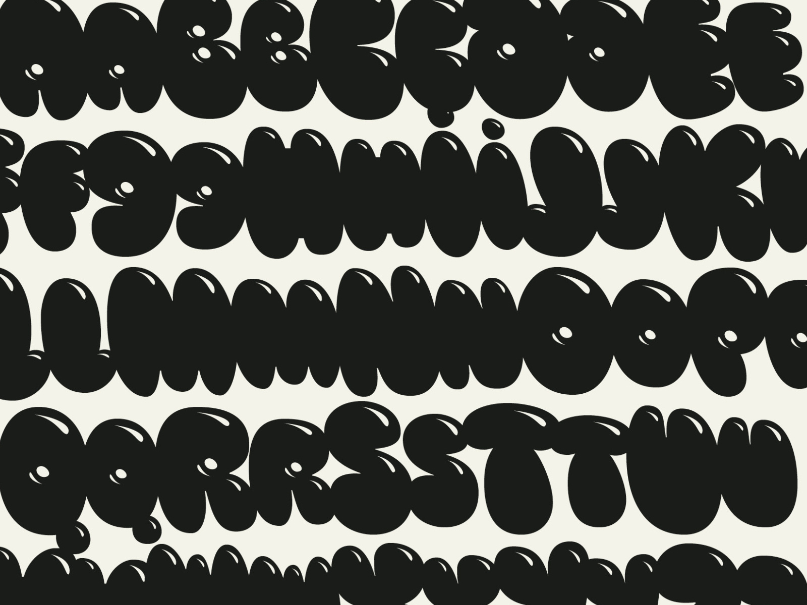 Blow Up Typeface by HvD Fonts Type Foundry on Dribbble