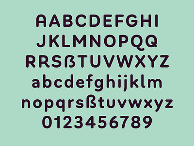 Bouba Round — Basic Glyphs arrows cyrillic design editorial greek hvd hvdfonts icons latin round rounded screen type typedesign typefamily typo typography ui ux variablefont