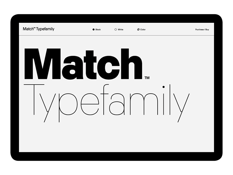 Match — Type Family