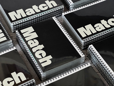 Match — Printed Type Specimen branding graphicdesign printed specimen printed type type booklet type specimen typefamily