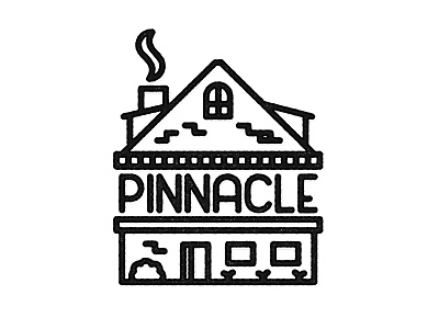 Pinnacle a frame architect architectural firm dailylogo dailylogochallenge home house illustration lodge logo logochallenge pegasus pinnacle