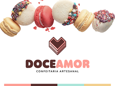 Doce Amor - Visual Identity brand design cake logo logo logo design logotype visual identity