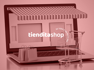 Tiendita Shop - Visual Identity brand design branding design ecommerce flat logo logo design logotype minimal shop logo visual identity