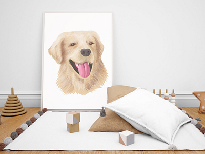 Labrador retriever portrait animal colour cute dog face frame friend head home labrador pet portrait puppy retriever