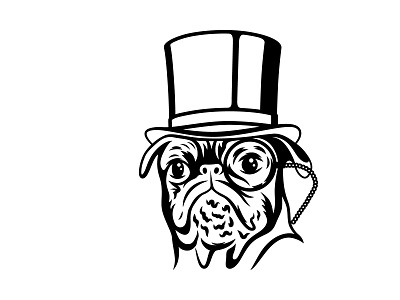 French bulldog stamp illustration art bulldog design dog drawing illustration logo sketch stamp vector