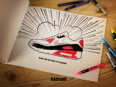 radiant red airmax