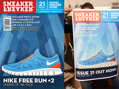 Sneaker Freaker / cover and poster