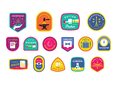 FB Badge set