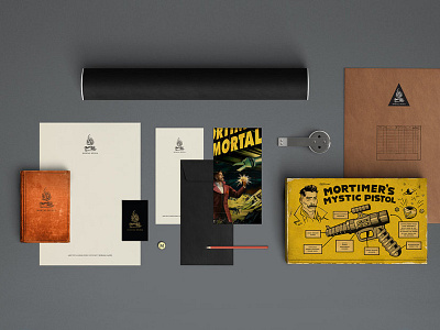 Mortal Media Identity, Collateral, Ephemera, Etc.