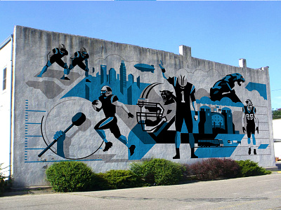 Panthers Mural