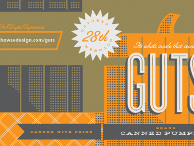 GUTS invitation labels progress