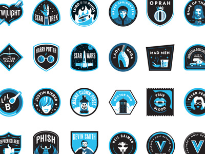 Vulture Badges Full Set