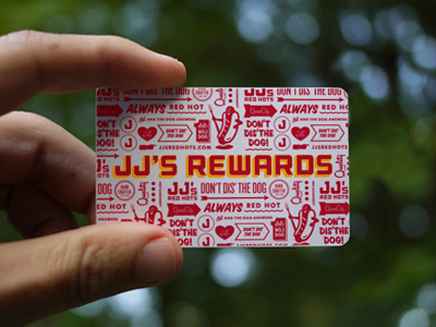 JJ's Rewards Card