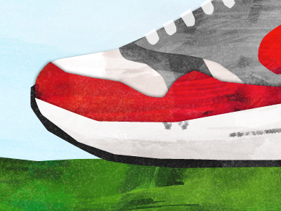 Hungry airmax1 childrens book illustration nike
