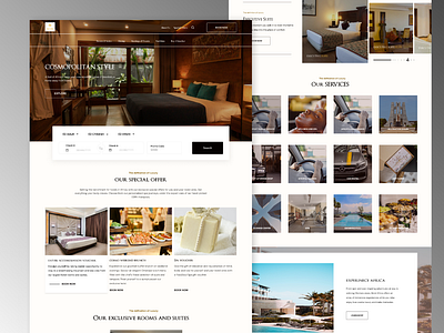 Hotel Website (Landing page)