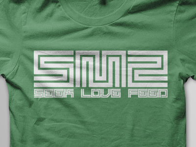 SM2 Futuristic Logo t shirt youth ministry