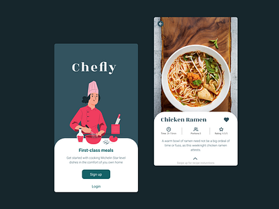 Chefly - recipe app