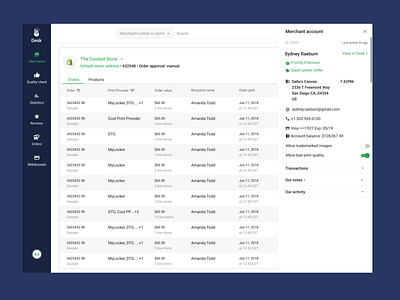 Internal Tool Redesign