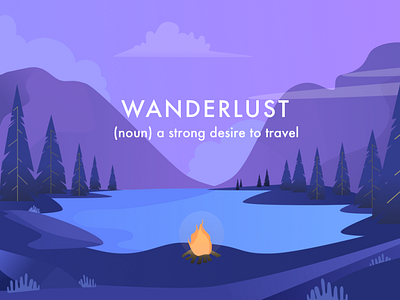 Wanderlust illustration