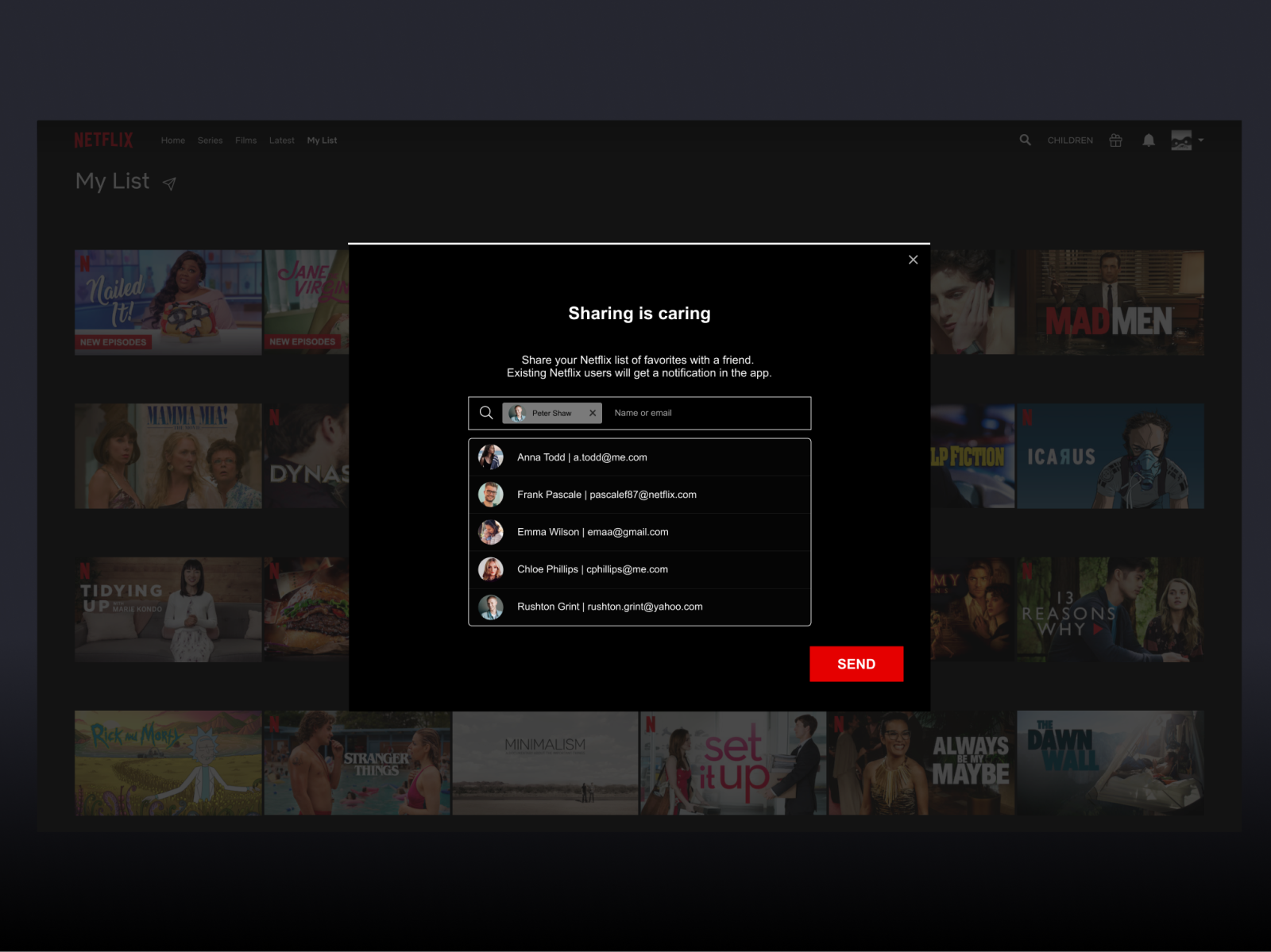 sharing-my-list-on-netflix-by-una-bassil-on-dribbble