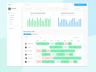 Staffing / Scheduling Dashboard with some analytics 📈📉 analytics analytics app analytics chart analytics dashboard chart charts dashboard dashboard app dashboard design dashboard ui hr hr software schedule schedule app scheduling ui web web app web app design wip