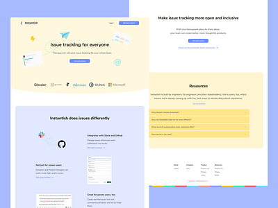Instantish (now Fabric) landing page  ⚡️📨