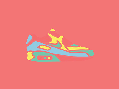 Air Max Day thang air max animation blue gif green nike nike air max day red sneaker trainer yellow