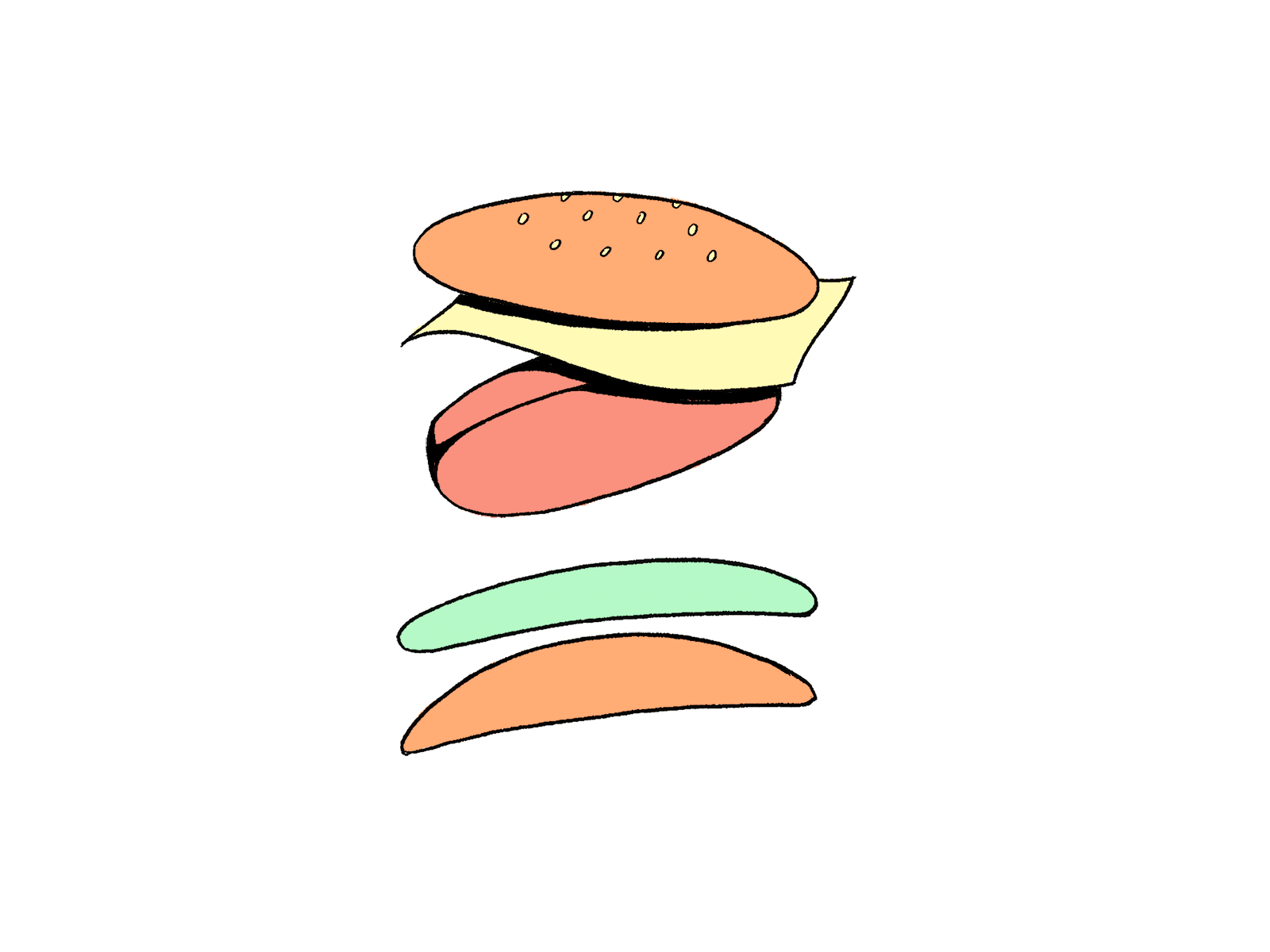 Flying Burger detail
