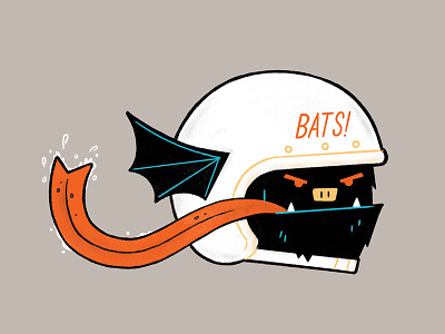 BATS! bat fink goons illustration