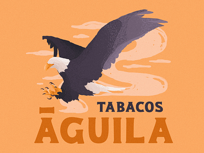 Tabacos Águila 🦅🚬 cigarettes daily illustration eagle graphic design graphic designer illustration instagram vintage logo