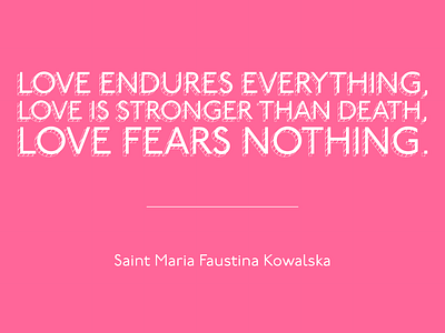 Saint Maria Faustina Kowalska Poster Design