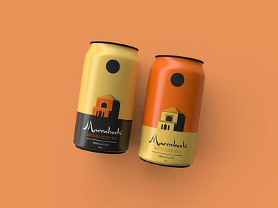 Moroccan Marrakeshi Mint Louiza Iced Tea bottle design brand design brand identity branding branding design design art drink drinks menu illustration morocco package packagedesign packaging packaging design product design products sample design tea