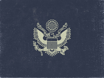 Pazzport america arrows banner e pluribus unum eagle illustration passport travel united states usa