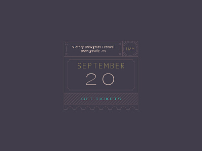 Get Yer Tickies event ticket ui web design widget