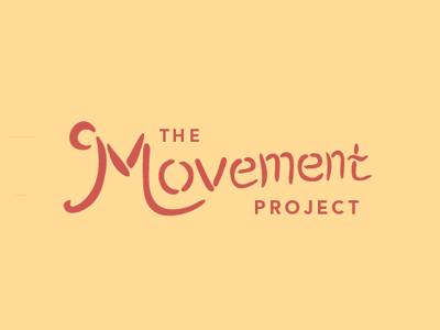 The Movement Project logo movement typography