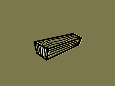 Logging Out illustration log wood