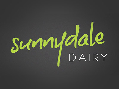 Sunnydale Dairy dairy green logo milk sunnydale