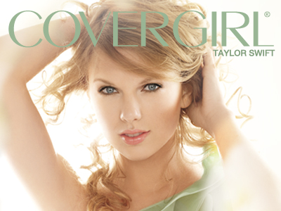 Covergirl - Taylor Swift advertising art direction design