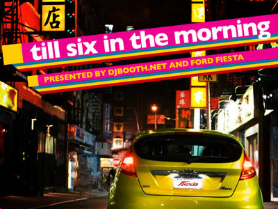 Till six in the morning... advertisement design