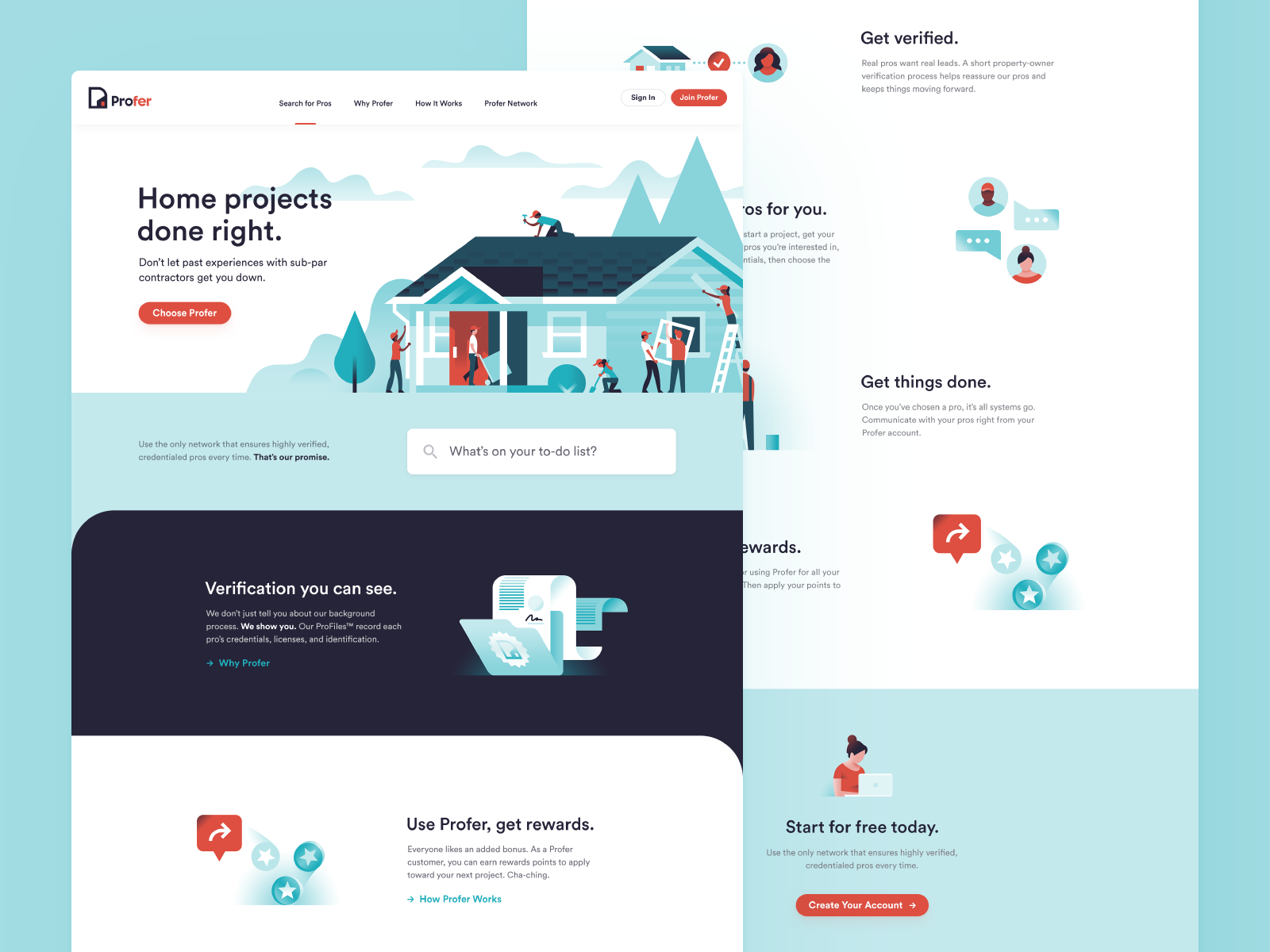 Gardner Design Projects Profer Dribbble