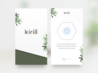 Kirio Mobile App application connected device home automation iot smart home