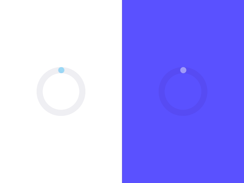 In App Loader animation circular design icon loader loading motion progress spinning