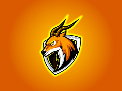 Antelope Logo Esport design esport esportlogo gaming gaminglogo graphic design illustration logo mascot vector