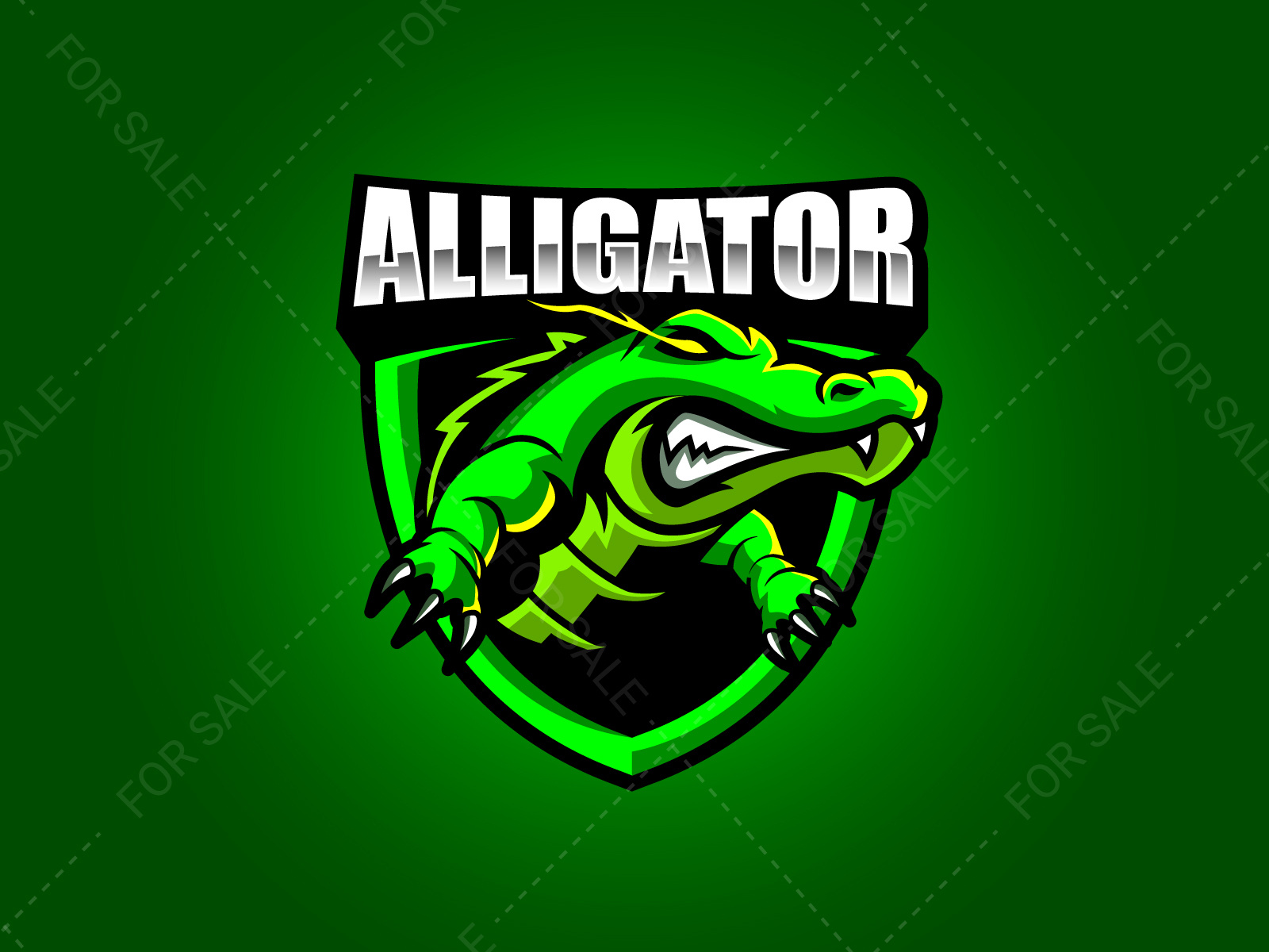 Alligator Mascot logo by Byu Studio on Dribbble