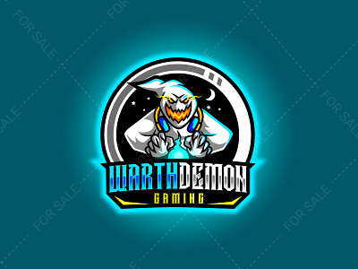 warthdemon mascot logo